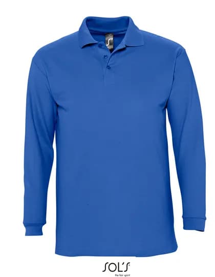 Long Sleeve Polo Winter II - Royal Blue 241