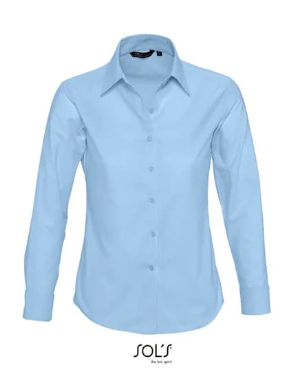 Women´s Oxford-Blouse Embassy Long Sleeve - Sky Blue