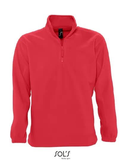 Half-Zip Fleece Ness - Red