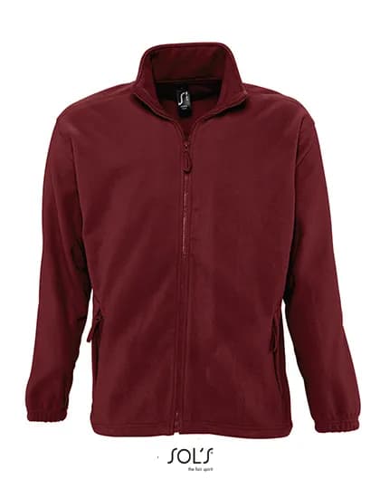Fleecejacket North - Burgundy