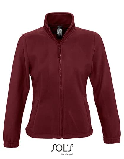 Women´s Fleece Jacket North - Burgundy