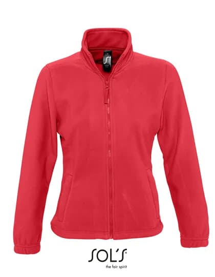 Women´s Fleece Jacket North - Red