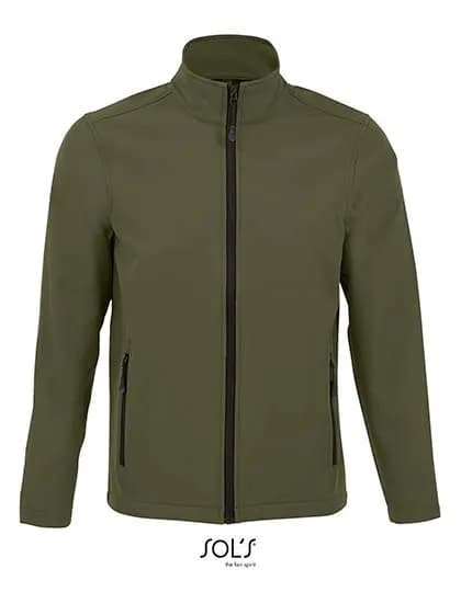 Men´s Softshell Zip Jacket Race - Army