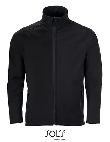 Men´s Softshell Zip Jacket Race - Black