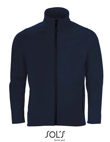 Men´s Softshell Zip Jacket Race - French Navy
