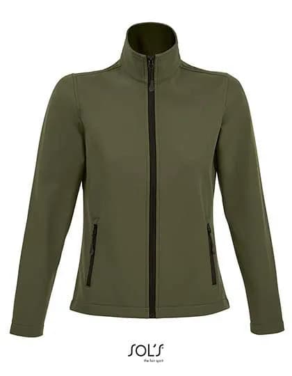 Women´s Softshell Zip Jacket Race - Army