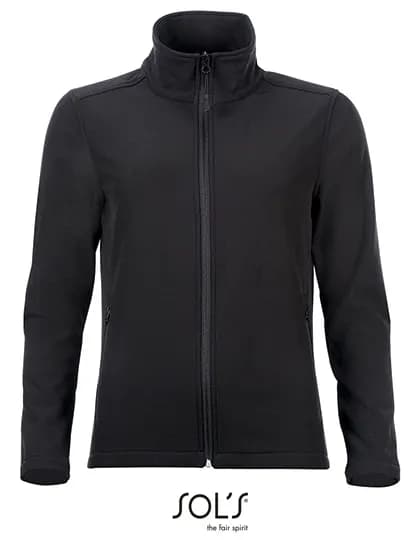 Women´s Softshell Zip Jacket Race - Black