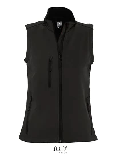 Women´s Sleeveless Softshell Rallye - Black