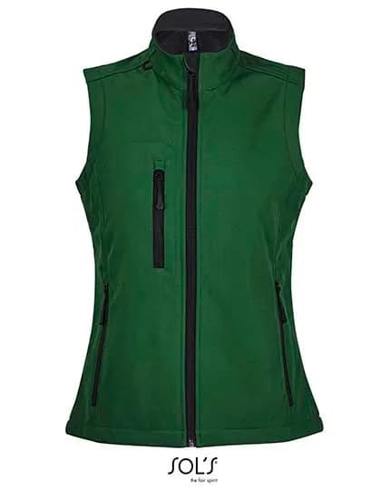 Women´s Sleeveless Softshell Rallye - Bottle Green