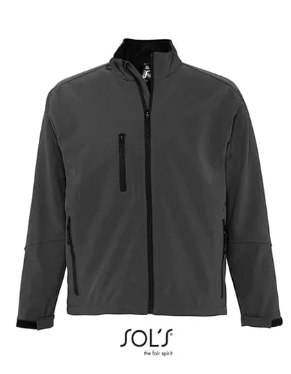 Men´s Softshell Jacket Relax - Charcoal Grey (Solid)