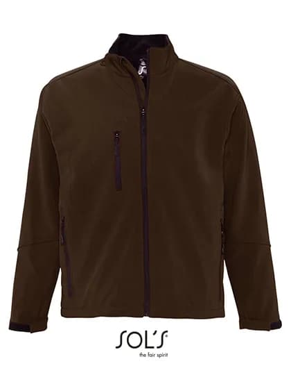 Men´s Softshell Jacket Relax - Dark Chocolate