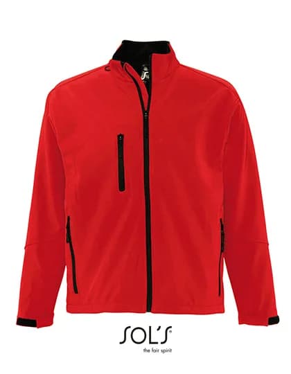 Men´s Softshell Jacket Relax - Pepper Red
