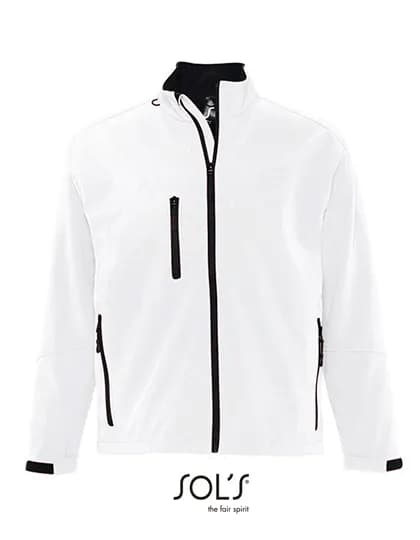 Men´s Softshell Jacket Relax - White
