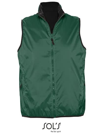 Unisex Reversible Bodywarmer Winner - Forest Green