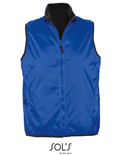 Unisex Reversible Bodywarmer Winner - Royal Blue 241