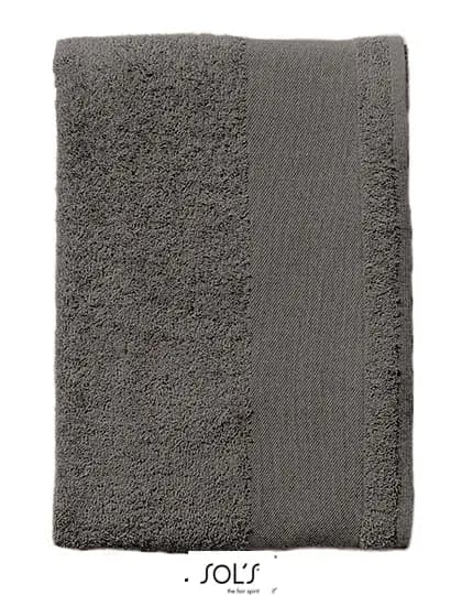 Bath Towel Island 70 - Dark Grey (Solid)