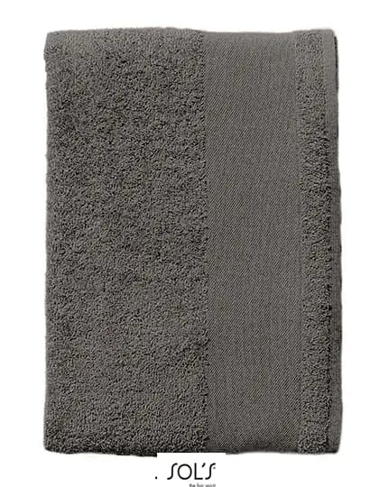 Bath Sheet Island 100 - Dark Grey (Solid)