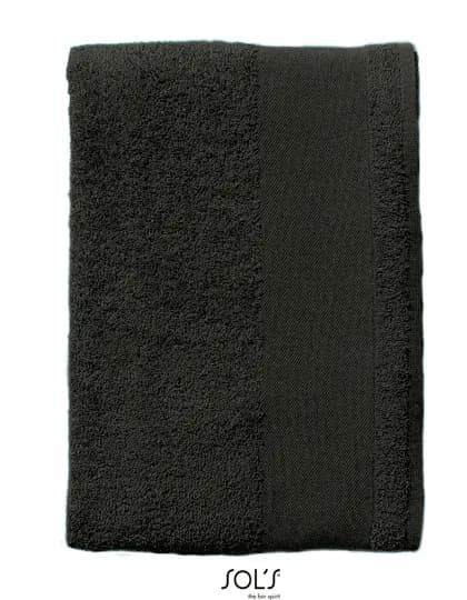 Hand Towel Bayside 50 - Dark Grey (Solid)