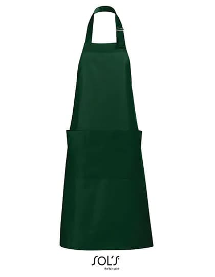 Long Apron Gala - Bottle Green