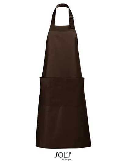 Long Apron Gala - Chocolate