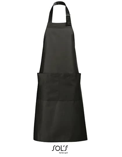 Long Apron Gala - Dark Grey (Solid)