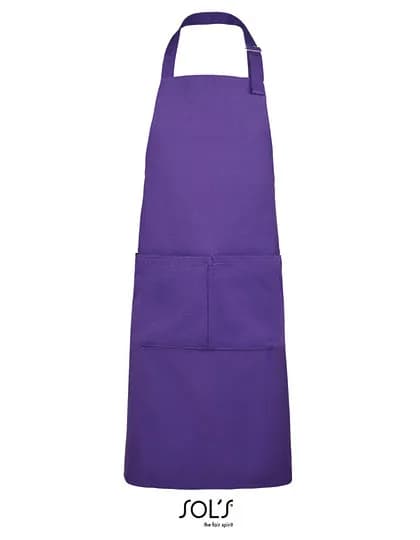 Long Apron Gala - Dark Purple