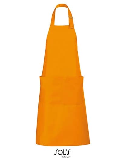 Long Apron Gala - Orange