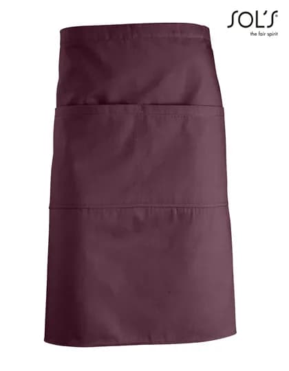 Medium Apron Greenwich - Burgundy