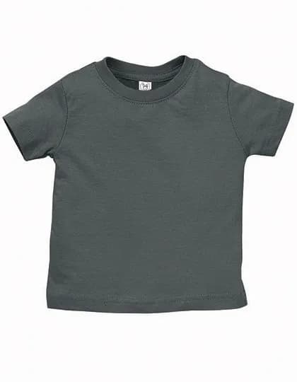 Infant Fine Jersey T-Shirt - Charcoal