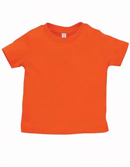 Infant Fine Jersey T-Shirt - Orange