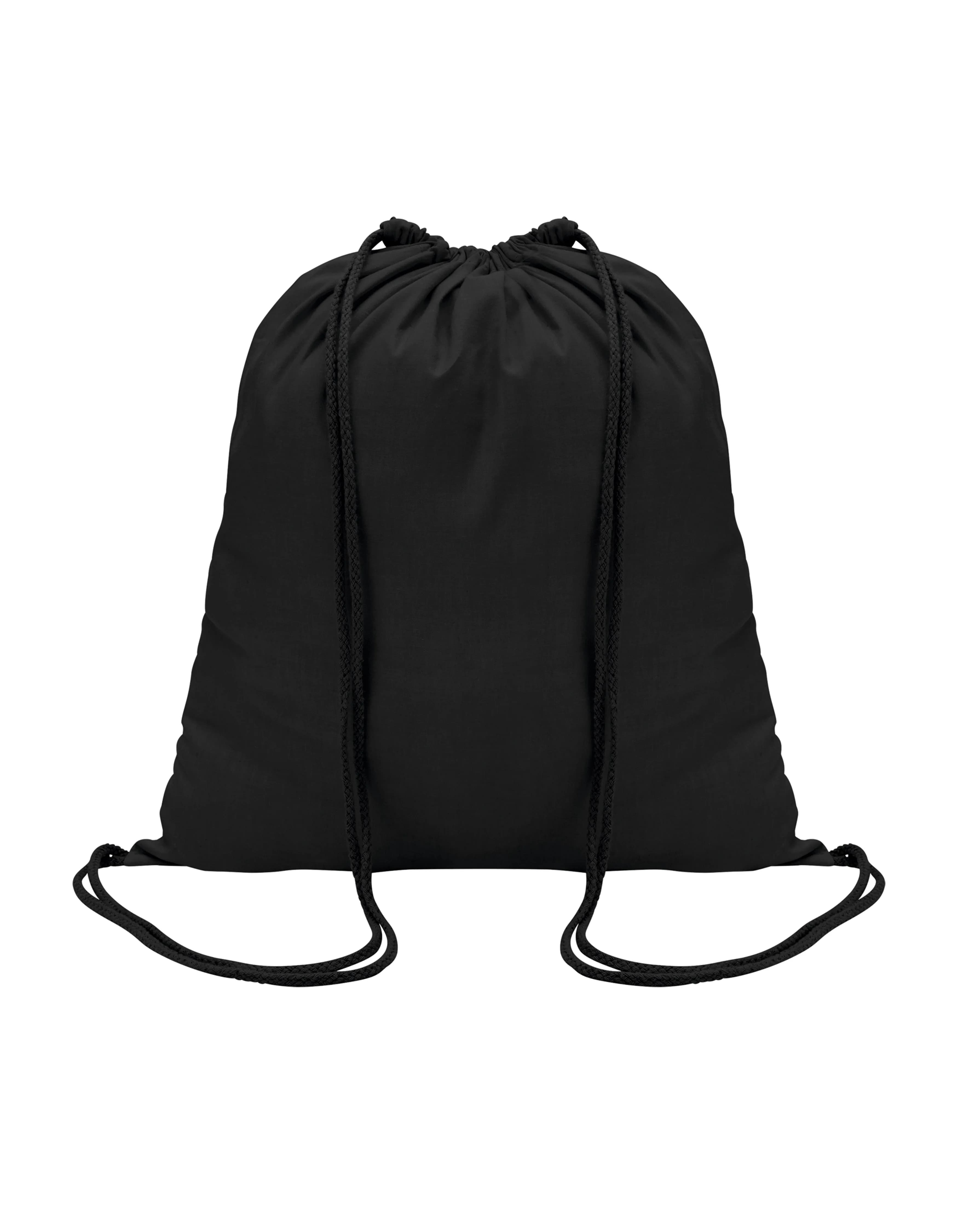 Drawstring Backpack Genova - Black