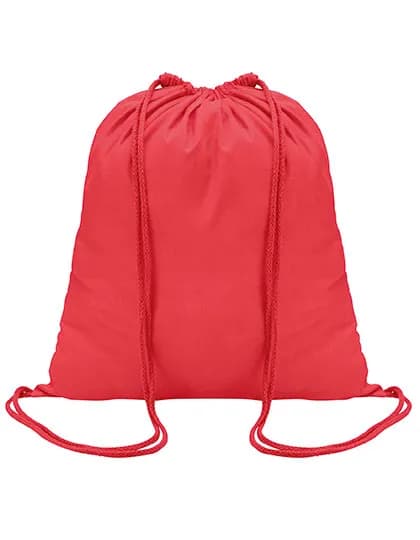 Drawstring Backpack Genova - Bright Red