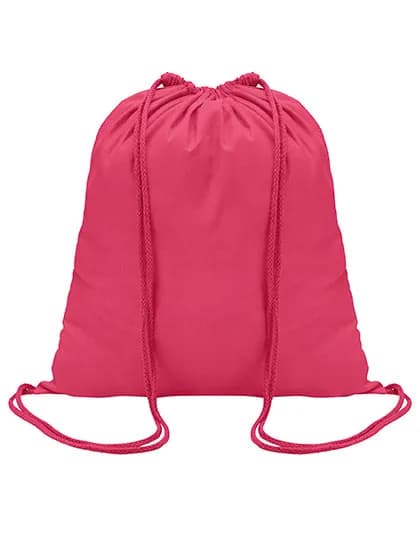 Drawstring Backpack Genova - Dark Pink