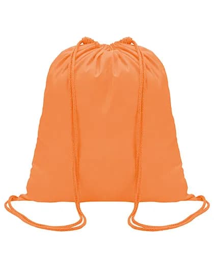 Drawstring Backpack Genova - Light Orange