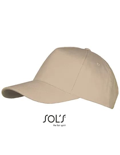 Five Panels Cap Long Beach - Beige