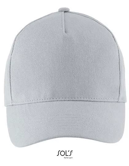 Five Panels Cap Long Beach - Pure Grey