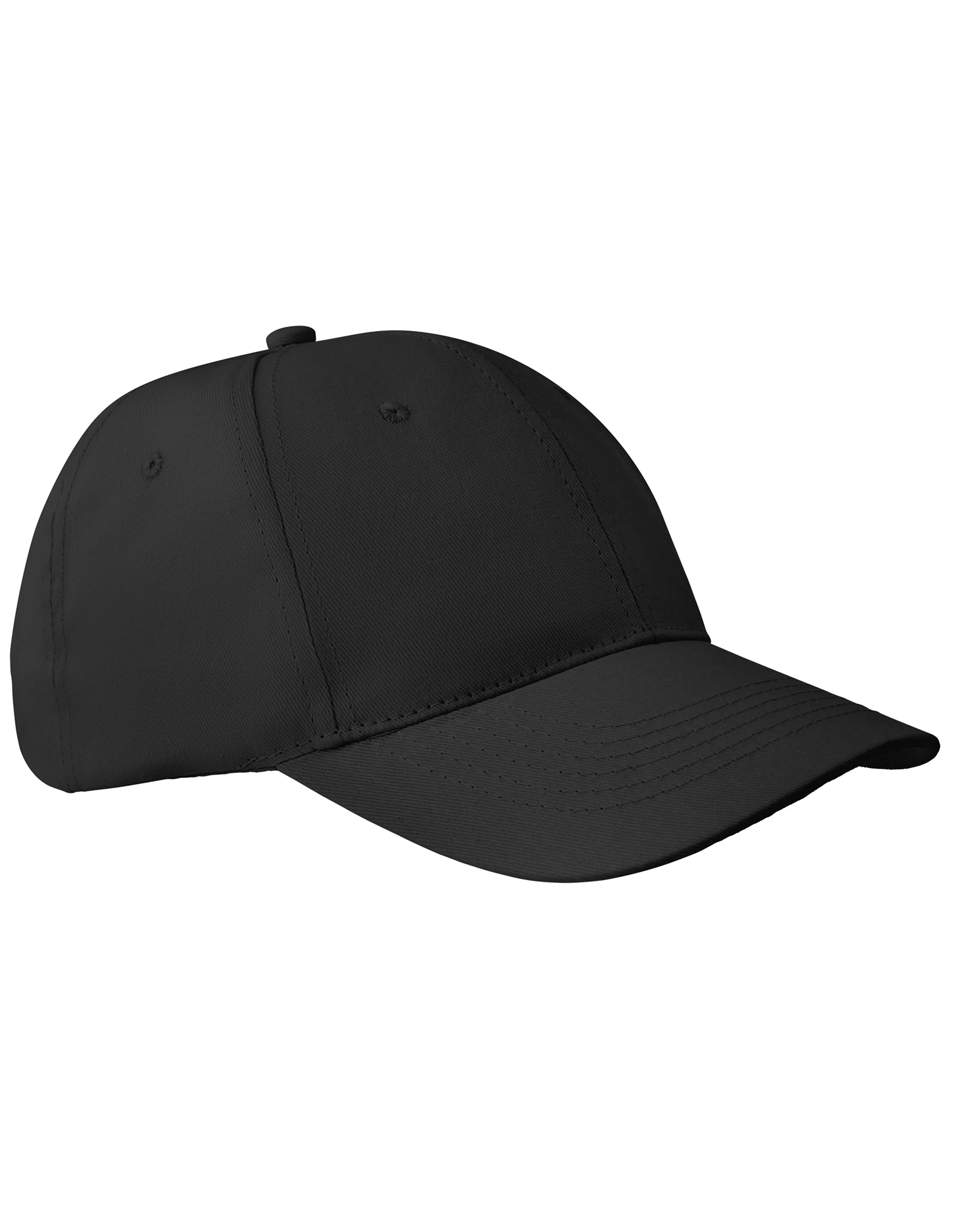 6-Panel Cap Apollo - Black