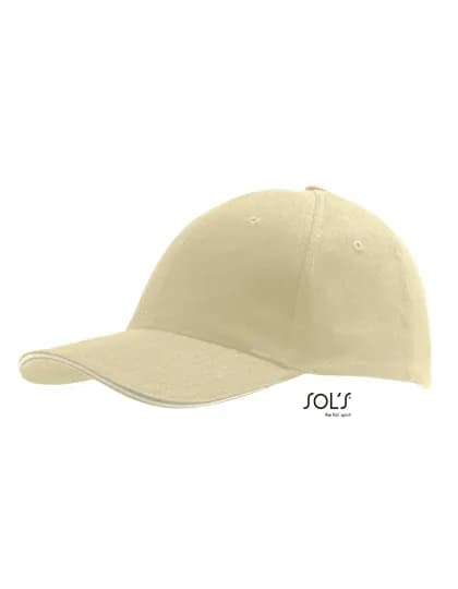 Six Panel Cap Buffalo - Beige