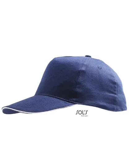 Cap Sunny - French Navy/White