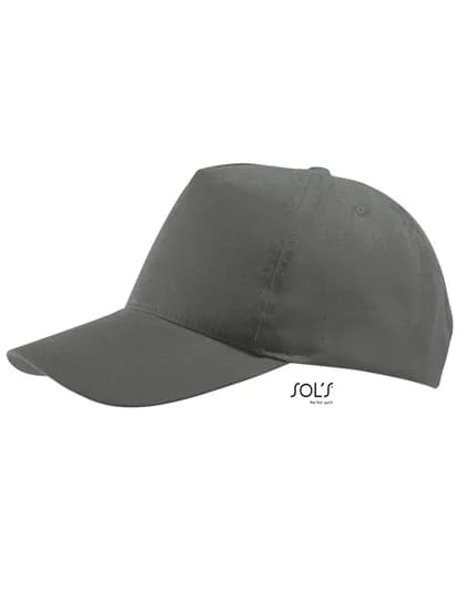 Five Panel Cap Buzz - Dark Grey (Solid)