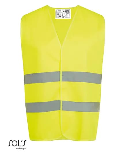 Unisex Secure Pro Safety Vest - Neon Yellow