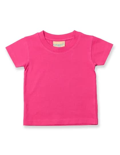 Baby-Kids Crew Neck T-Shirt - Fuchsia