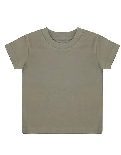 Baby-Kids Crew Neck T-Shirt - Khaki