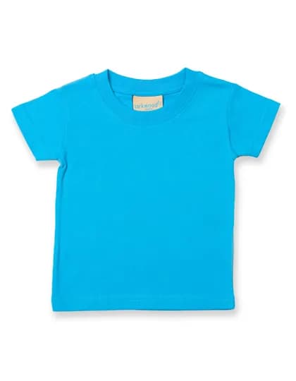 Baby-Kids Crew Neck T-Shirt - Turquoise