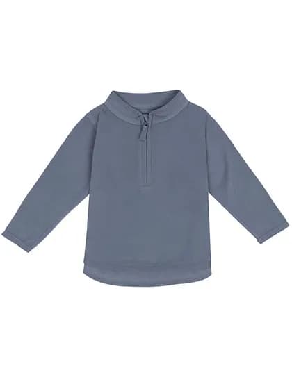 1/2 Zip Lightweight Fleece - Stone Blue