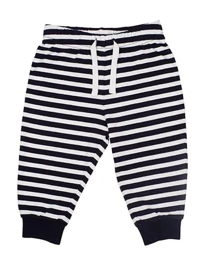 Baby Lounge Pants - Navy/White Stripes