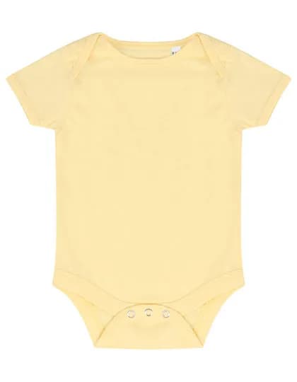 Essential Short Sleeved Bodysuit - Pale Yellow