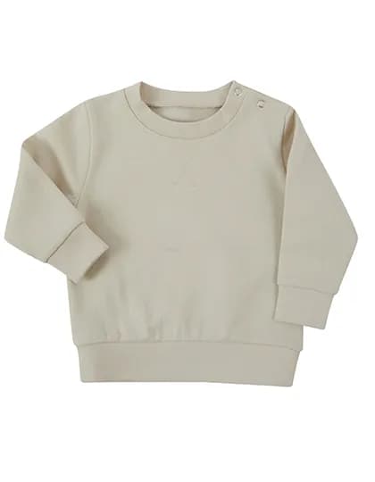 Kids´ Sustainable Sweatshirt - Light Stone