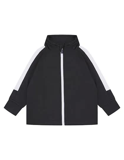 Kids Track Top - Black/White