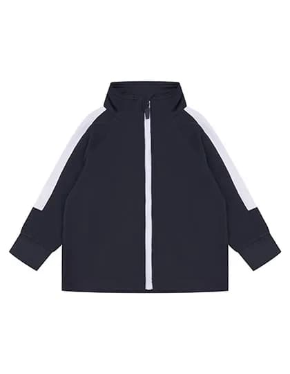 Kids Track Top - Navy/White